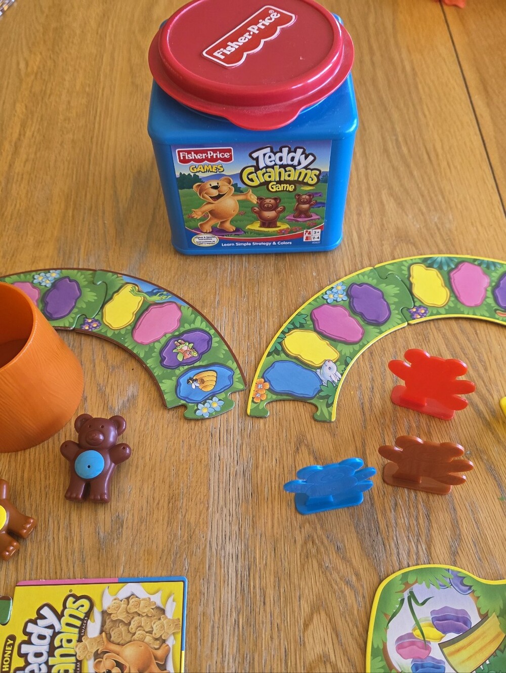 Vintage 2002 Fisher Price Teddy Graham Game